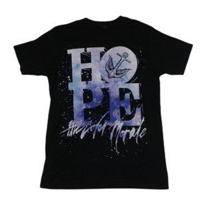 NWOT The color morale pastel HOPE metalcore band shirt